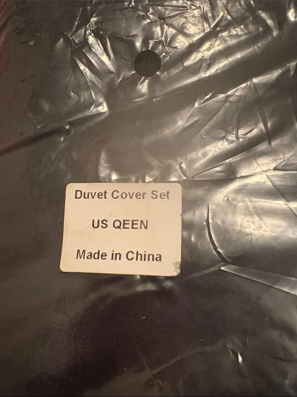 Black Duvet Cover Set, queen
